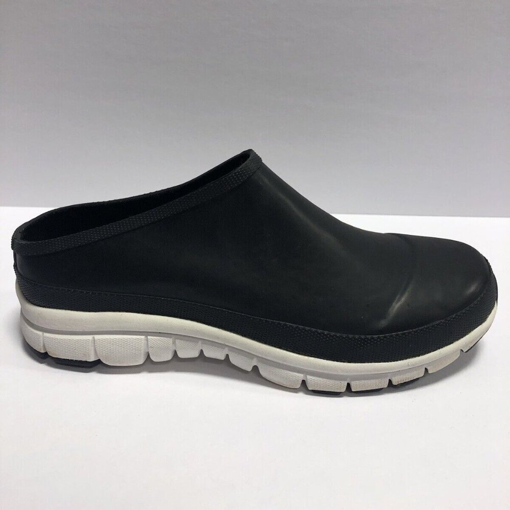 Western Chief Women’s Rain Runner Mules Black, Size 7M